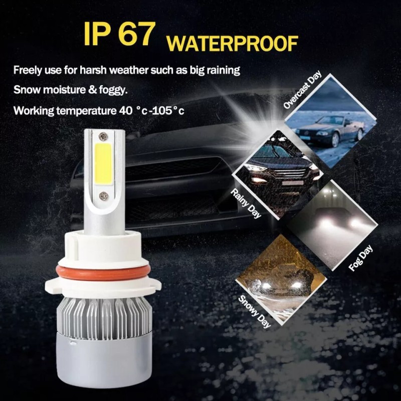 BuyRVlights.com NEWMAR MOUNTAIN AIRE 2006 MOTORHOME RV LED HEADLIGHT HEAD