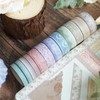 Maartla 12 Rolls Washi Tape Set Lace Pattern, Decorative Tape