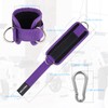 Fentar 2Pcs Adjustable Ankle Straps for Cable Machine, Comfortable Gym