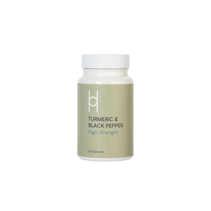 Turmeric & Black Pepper Supplement 30 Day Supply 2500mg Digestion