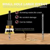 DARTOTEK Countersink Drill Bit Set - HSS M2 Counter Sink