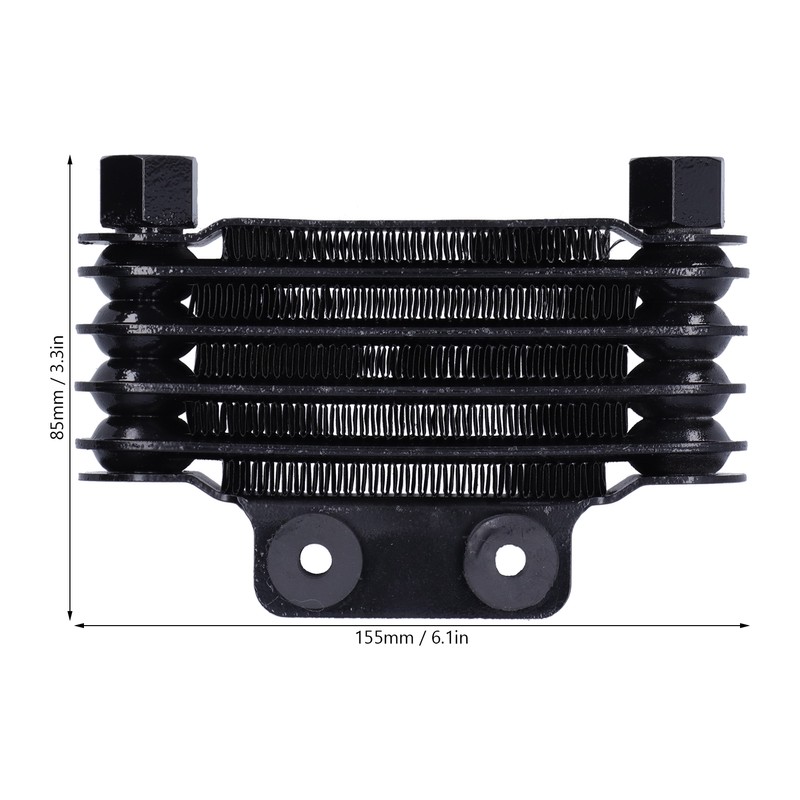 Universal Engine Oil Cooler Cooling Radiator Accessory for 125-250CC Motorcycles