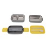 Double Layer Bento Box 316 Stainless Steel Compartment Portable Lunch