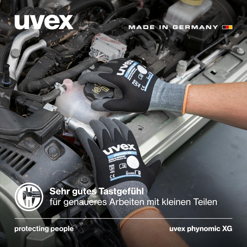 Uvex phynomic XG 5 Pairs - Premium Grip Gloves for