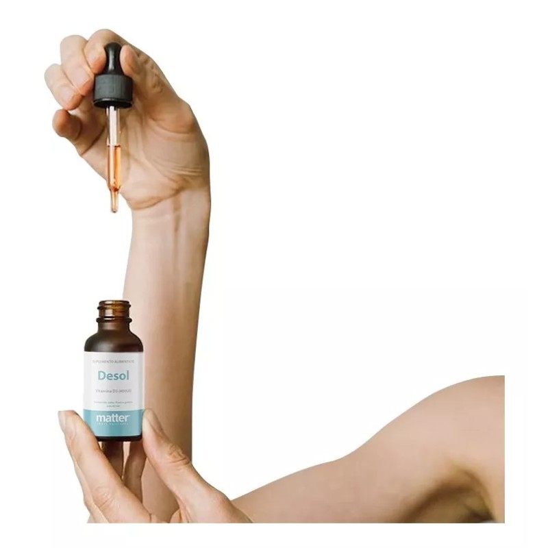 Matter Smart Nutrients Vitamina D3, Vitamina D En Gotas, Desol,