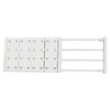 Wardrobe Partition Board Storage Extendable Rod Space Saving Layered Partition