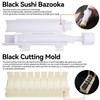 Sushi Making Kit, Upgrade Sushi Kit with Guide Includes Bazooka