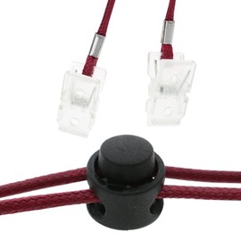 Napkin Clip Bib Chain Flexible Napkin Holder Napkin Clip Chain Apron Clip Flexible and Adjustable Length Napkin Clip Chain, Suitable for Elderly, Elderly People and Children
