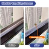 KING MOUNTAIN Grey Window Screen Repair Tape,3inX20FT Heavy Duty Screen