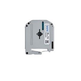 Brother MK-223BZ Labelling Tape Cassette, Blue on White, 9 mm (W) x 8 m (L), Brother Genuine Supplies