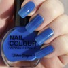 Neon Blue UV reactive nail polish. Bright nail polish that