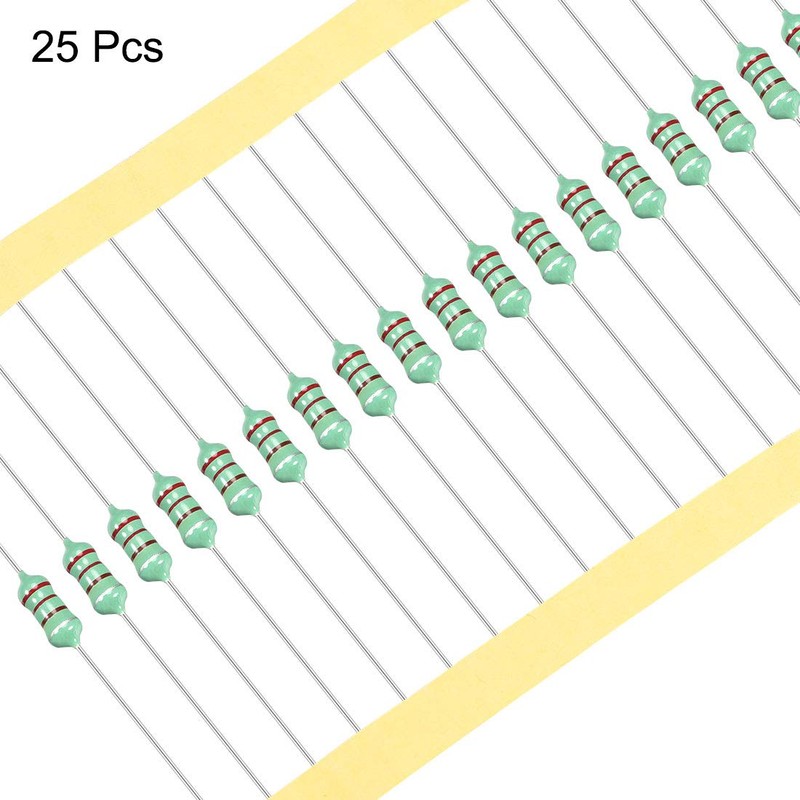 uxcell 25Pcs 0410 Color Ring Inductor 220uH 0.5W Axial RF