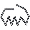 Multi Angle Measuring Ruler, 12-sides Ruler Hole Locator Aluminum Alloy