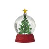 Raz 2022 Holiday Water Lanterns 7.25" Green Tree Lighted Swirling