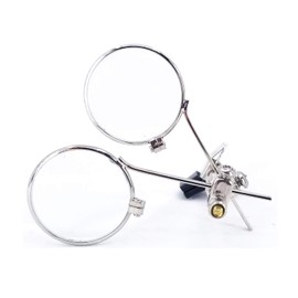 JEWELER'S EYE LOUPE Clip on Eye Glasses Jewelry Making Repair Magnifier Craft by harbour freight