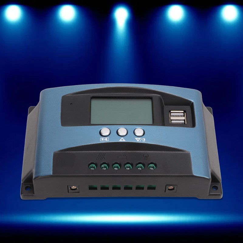 LCD Solar Charge Controller Solar Panel Controller Mobile Phone APP