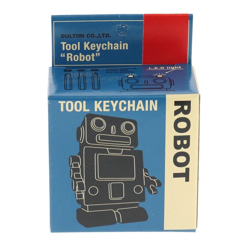 Dalton Tool Key Chain "Robot" K825-1064 Tool Key Chain Red