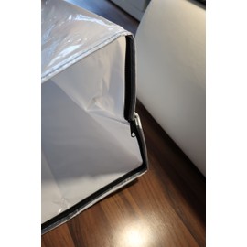 Matti-Bag Mattress Cover 90 x 200 cm - 30 cm Height with Zip Zip, Opaque, Extra Tear-Resistant 120µ for Mattress Transport, Moving, Storage