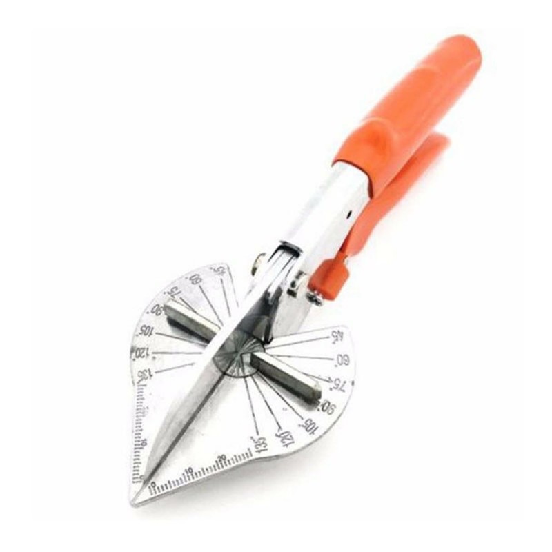 45° Miter Shears, Riloer Multi Angle Trim Cutter Adjustable Angel