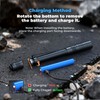 Rechargeable Pen Light Flashlight, 800LM Zoomable Pocket Flashlights with Clip