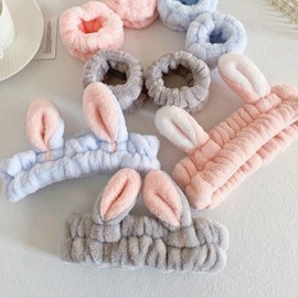 Hair Washing Band Rabbit 2ea