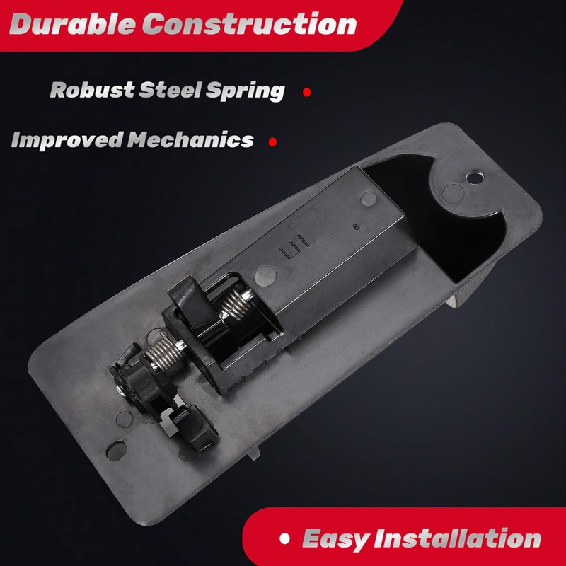 IFATRUNK Extended Cab Exterior Door Handle Rear Left Driver Side