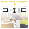 NetumScan Wireless 2D Barcode Scanner, Waterproof and Antimicrobial Barcode Reader