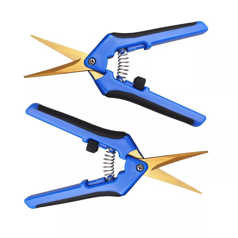 GROZY 6.5 Inch Gardening Scissors Hand Pruner Pruning Shear with