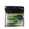 NORIES Worm Hula Bug 4-1/2" 108mm Chartreuse Gold + Green