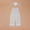 Newborn Baby Photo Props Headdress Rompers Set for Girls Photography