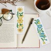 INFUNLY Set of 6 Cross Stitch Bookmarks Set with Rose