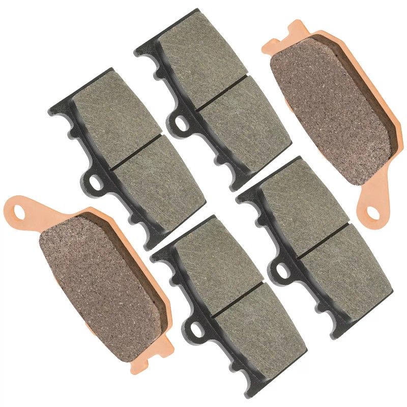 Caltric Front And Rear Brake Pads for Suzuki GSX650F 2008