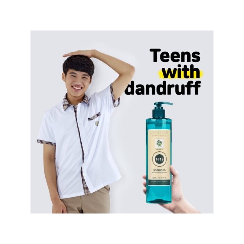 GS Meditin 1419 Youth Shampoo 520ml x 4 for dandruff