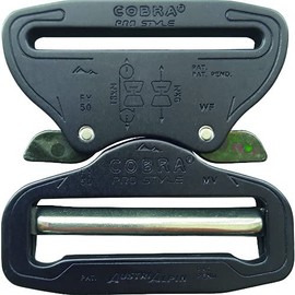 ALPIN COBRA Buckle 50MM XL Trigger Matte Black