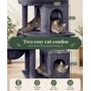 LIKISAK 68 Inch Heavy Duty Cat Tree Tower for Indoor