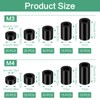 200 PCS ABS Round Spacer Washer Kit Insulation Spacer For