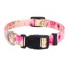 Mihqy Dog Collar with Bohemia Floral Tribal Geometric Patterns -