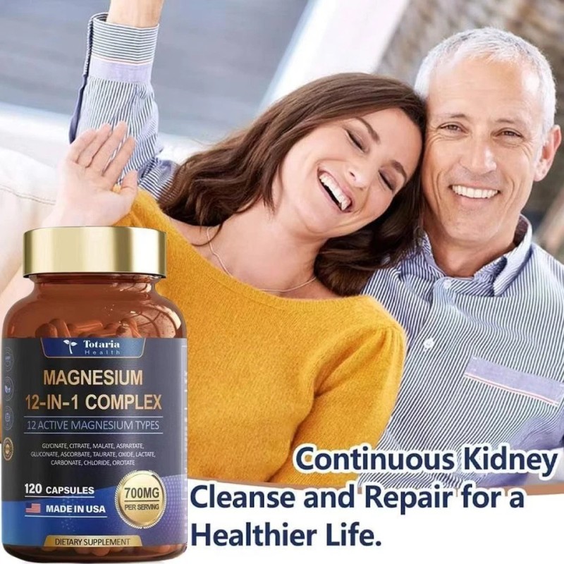 Magnesium Complex Capsules – 12 Forms – 700 mg –