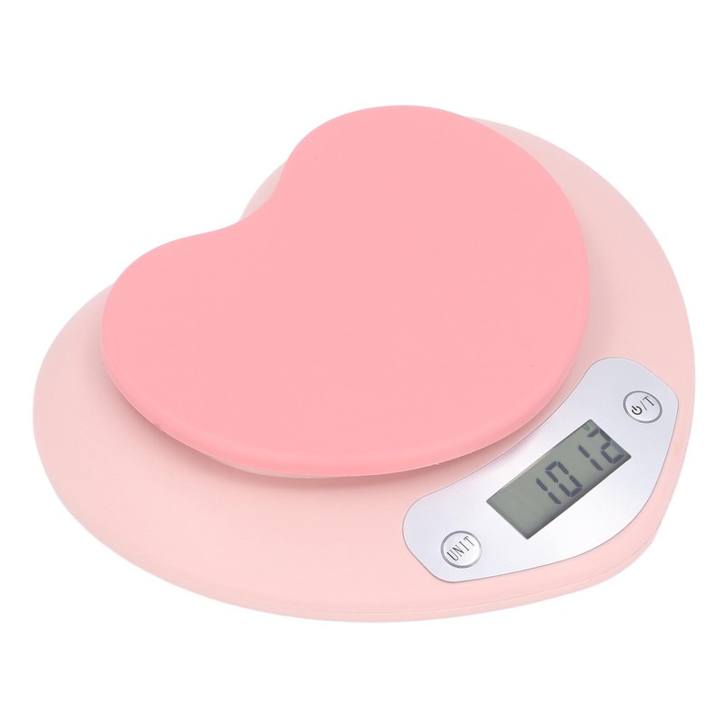 1g Accuracy Digital Kitchen Scale 5kg Household Small Heart Shape