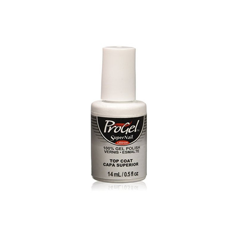 Supernail Progel Top Coat, 0.5 Fluid Ounce