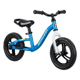 Schwinn Koen Boys Bike for Toddlers and Kids, 12-Inch Balance Bike, Blue