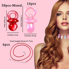 Women's 90s Outfit, 90s Outfit, Ballermann Accessories, Value for Performance, Wax Rope, Decorative Dummy, Party Bag Gift for 80 90s Theme Party