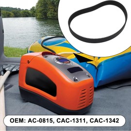 Briny River 2pcs Timing Belts AC-0815 CAC-1311 CAC-1342 15-1/8 Inch Length 5/8 Inch Width for Air Compressor