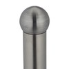Relaxdays Standing Kitchen Roll Holder, Stainless Steel, Paper Roll Holder
