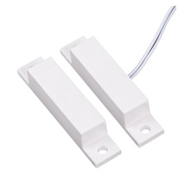 ZONADAH XL-32 Magnetic Door Contact Sensor NO Magnetic Switch Wired Security Window Door Contact Sensor Alarm Magnetic Detector Switch Reed Door Contacts for Home Security