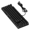 MAGIC REFINER Gaming Keyboard 87 Keys Portable Durable RGB Backlit