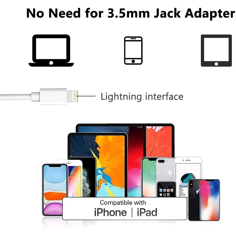 Headphones for iPhone,2 Pack Earbuds Wired Earphones with Built-in Microphone