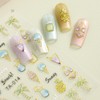 Timi Nail Stickers for Summer Beach - Palm Tree Ice