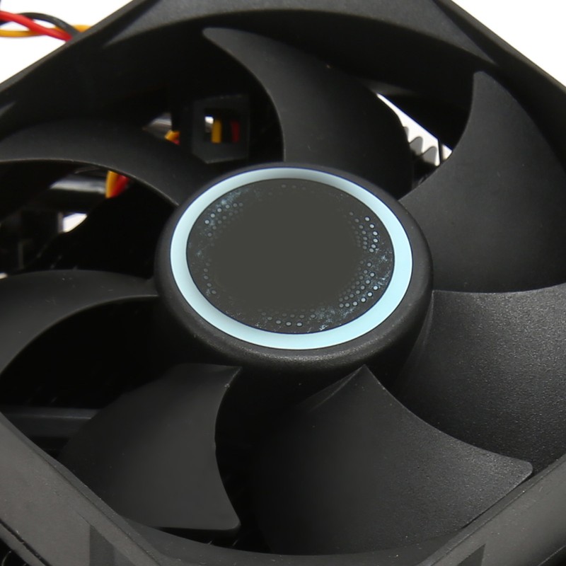 CPU Cooling Fan 6 Heat Pipes Quiet 3 Pin PC