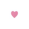Small Pink Heart Stickers 0.5 Inch 12.7 mm Wide 1000